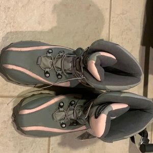 Girls kids snow boots